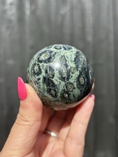 Kambaba Jasper Sphere Crystal Polished Gemstone Chakra Mineral