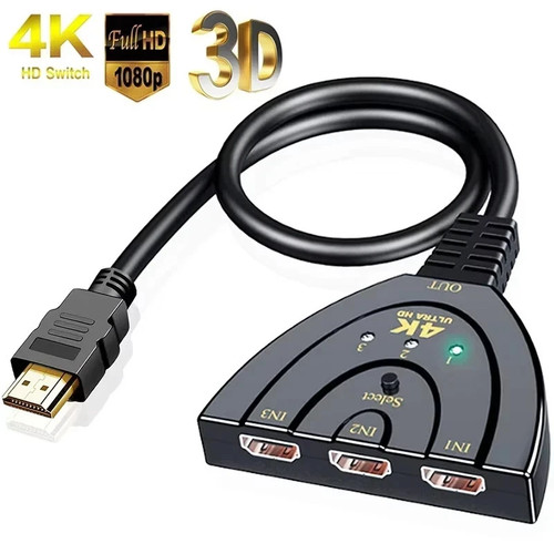 Port hdmi splitter cable - 4k,