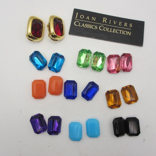 Vtg joan rivers - rivers, earrings