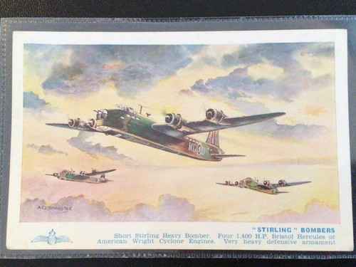 Vintage ww2 era aviation art - vintage,