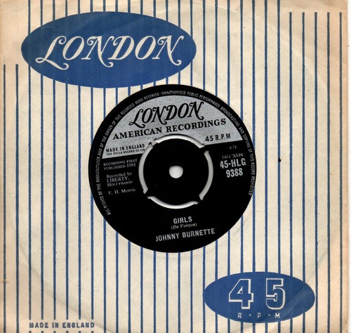 Johnny burnette girls got - johnny,