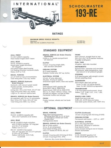 Bus chassis brochure - chassis,
