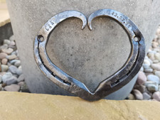Horse shoe heart - , with