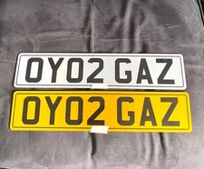 Private number plate Gary Gaz Gazza Gaza Gareth