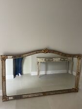 Stunning large gold mirror