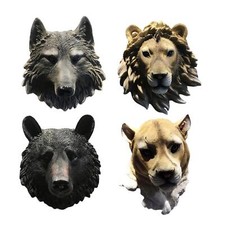 Animal Head Wall Sculpture