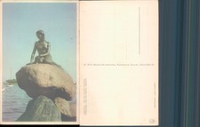 The Little Mermaid statue Copenhagen K Witt Møllers Kunstforlag Famous Places