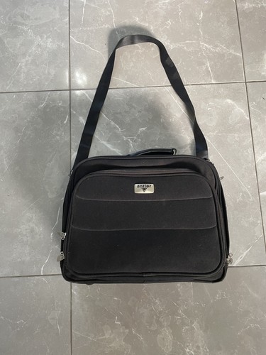Antler black flight bag - antler,