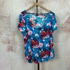 TORRID scoop neck tropical