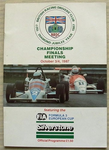 Silverstone oct 1987 - silverstone,