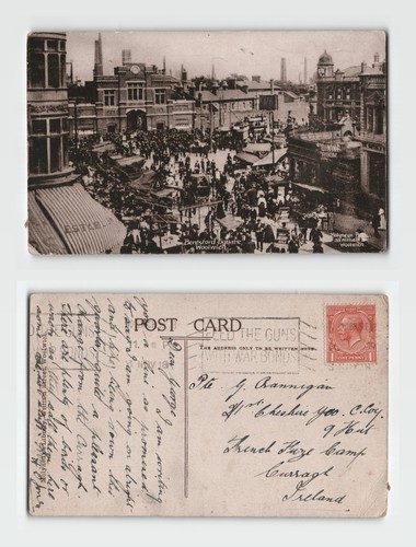 Postcard beresford square - postcard,