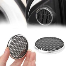 2Pcs 50mm Speaker Steel Mesh