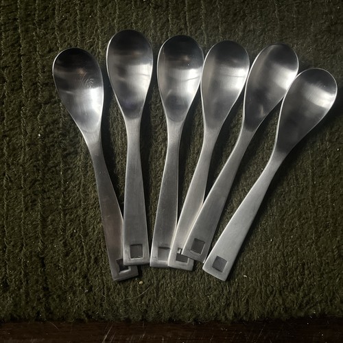 Set six very unusual heavy - set, of