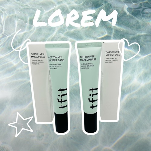 Tfit cotton veil makeup base - tfit,