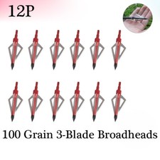 12PCS Archery Broadheads 3