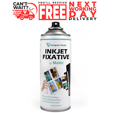 Inkjet Fixative Spray MATTE Inkjet Print Fixing UV Protection Print Waterproof