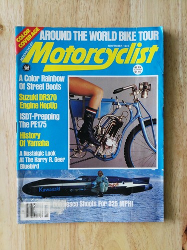 Motorcyclist november 1978 - november,