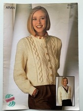 Sirdar Aran Knitting Pattern