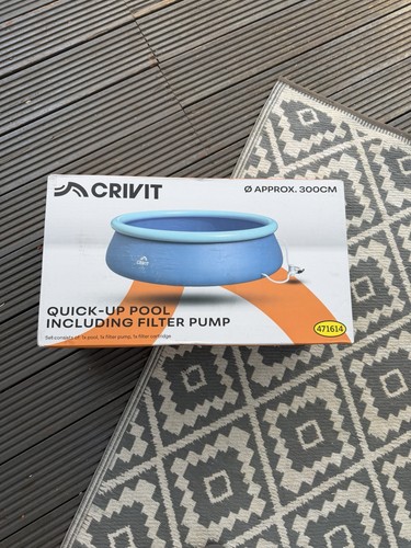 Crivit 10ft quick up - 10ft/3m, quick-up