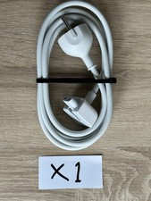 Apple Mains Power Extension Cable 1.8m EU 2 pin Plug Magsafe Macbook Mac (B)