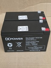 2 X  12V 7AH RAZOR E300 ELECTRIC SCOOTER HEAVY DUTY BATTERIES.