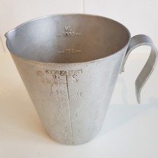 Vintage aluminium measuring