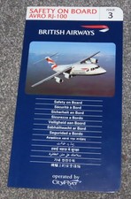 1 x British Airways RJ 100 by