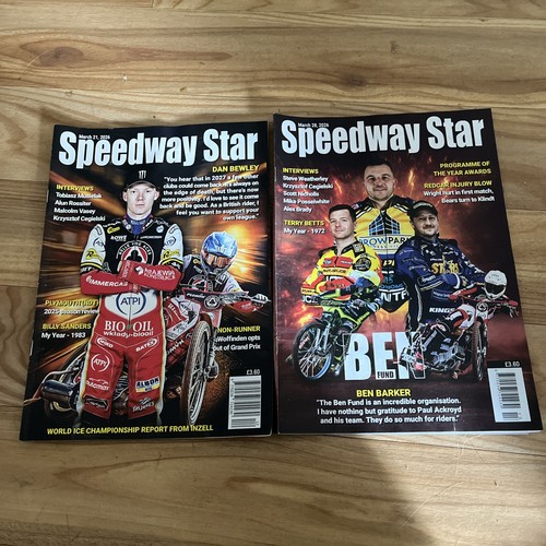 Speedway star magazines - 2,