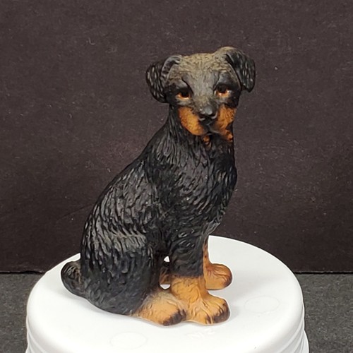 Porcelain doberman puppy dog - doberman,