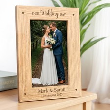 Personalised Wedding Gifts 6x4
