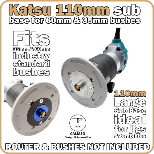 Katsu 110mm trim router