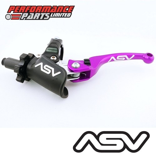 Asv purple long clutch - purple,