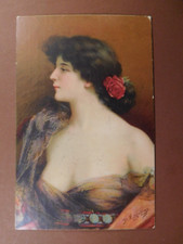VINTAGE GLAMOUR POSTCARD