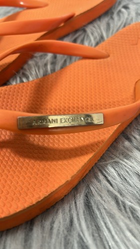Armani exchange flip - exchange, flops