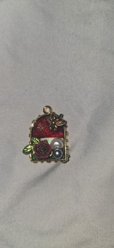 Vintage style bee rose - style, &