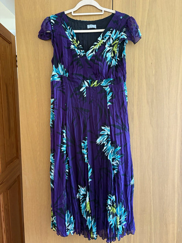 Per una purple - per, pleated