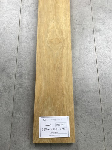 633x140x19mm iroko par solid - 633x140x19mm,