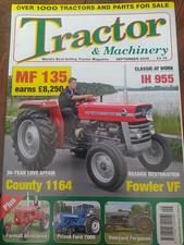 Tractor & Machinery-Sept
