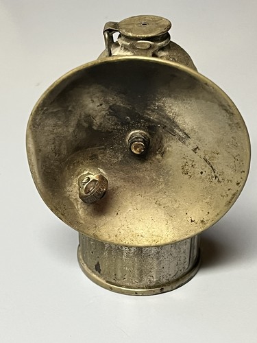 Antique justrite carbide lamp - carbide,