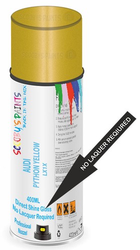 Paint for audi pythongelb - paint,