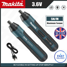 New Makita 3.6V Cordless Electric Screwdriver– Fast-Charging, 1300mah Power Tool