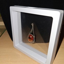 Vintage Sterling Silver Oval