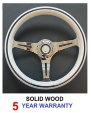 WHITE BLACK CLASSIC 3 SPOKE