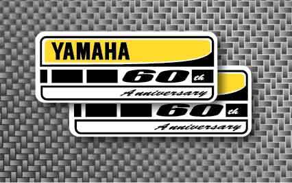 Yamaha 60th - 2x, 3.6"