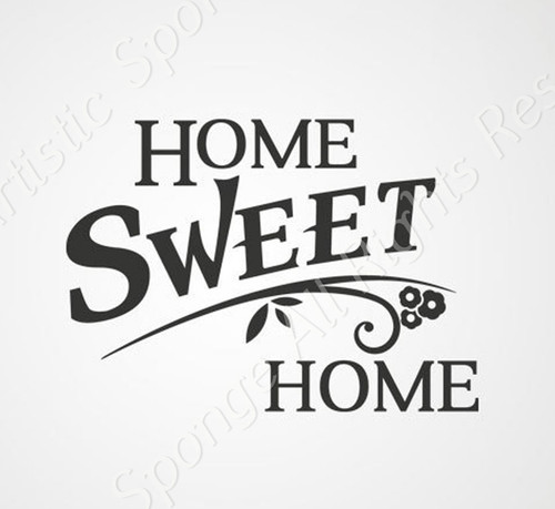 Home sweet quote - ,home, home''