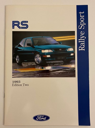 Ford car sales brochure - car, oct
