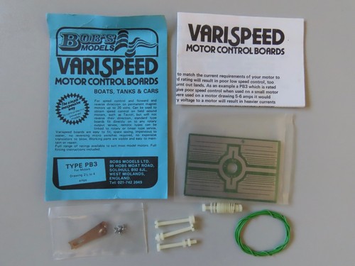 Bob models vari speed motor - bob's,