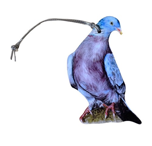 Wood pigeon christmas tree - wood,