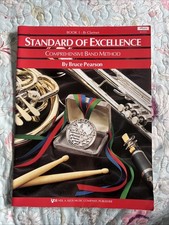 STANDARD OF EXCELLENCE BAND METHOD Bb BASS CLARINET SHEET MUSIC BOOK (1993)