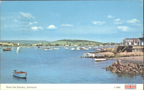 Vintage river exe - vintage, estuary